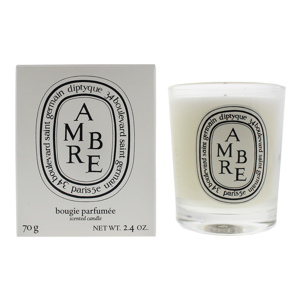 Diptyque Ambre Scented Mini Candle 70g