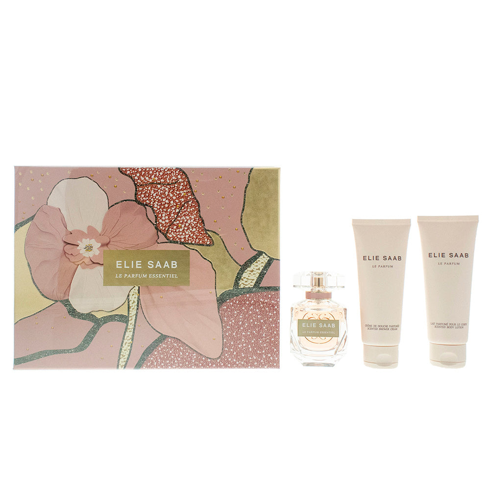 Elie Saab Le Parfum Essentiel  3 Pieces Gift Set