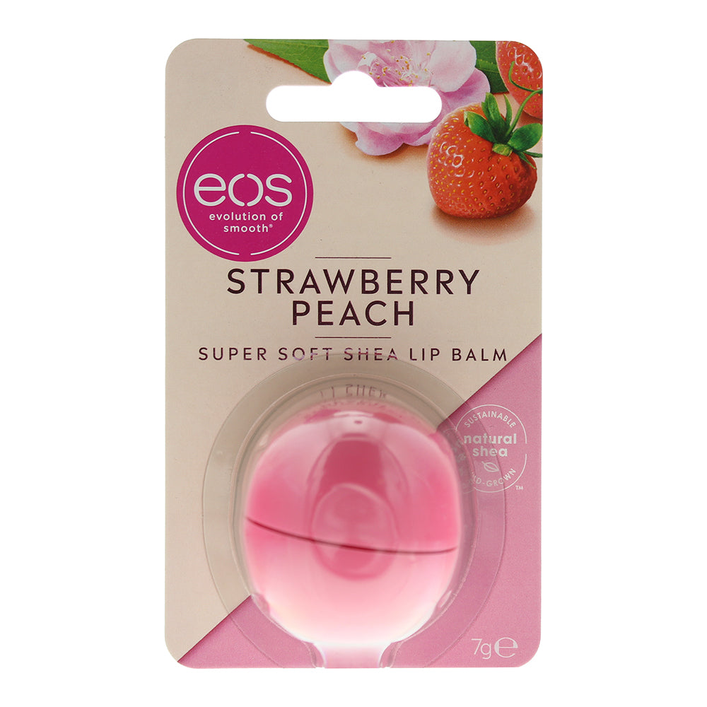 Eos Strawberry Peach Super Soft Shea Lip Balm 7g