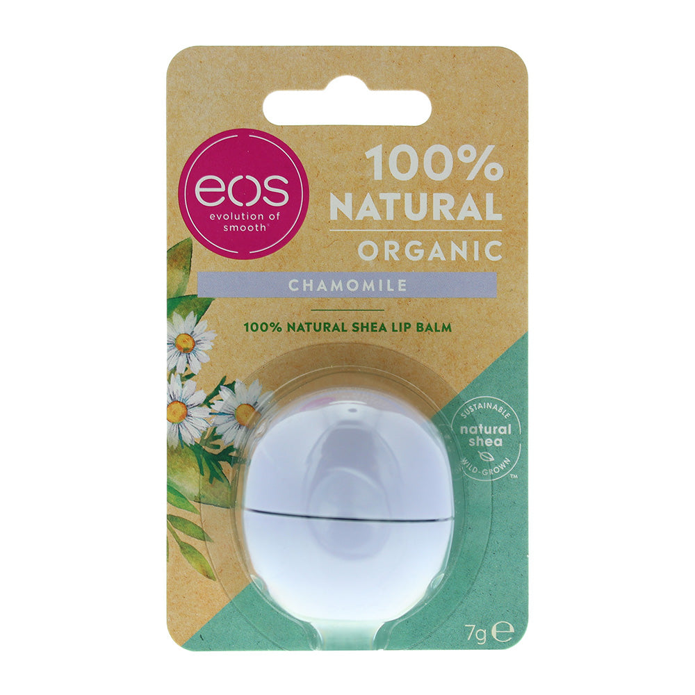 Eos Eos Organic Chamomile  100% Natural Shea Sphere Lip Balm 7g