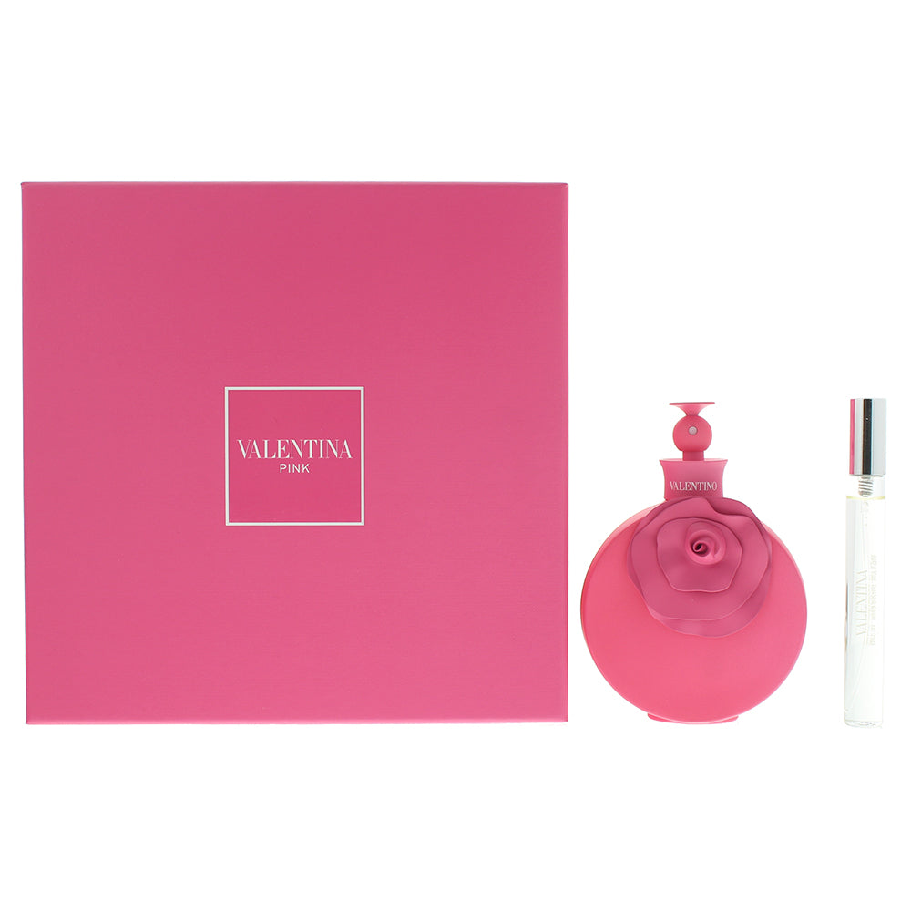 Valentino Valentina Pink Eau de Parfum Gift Set : Eau de Parfum 80ml - Eau de Parfum 10ml