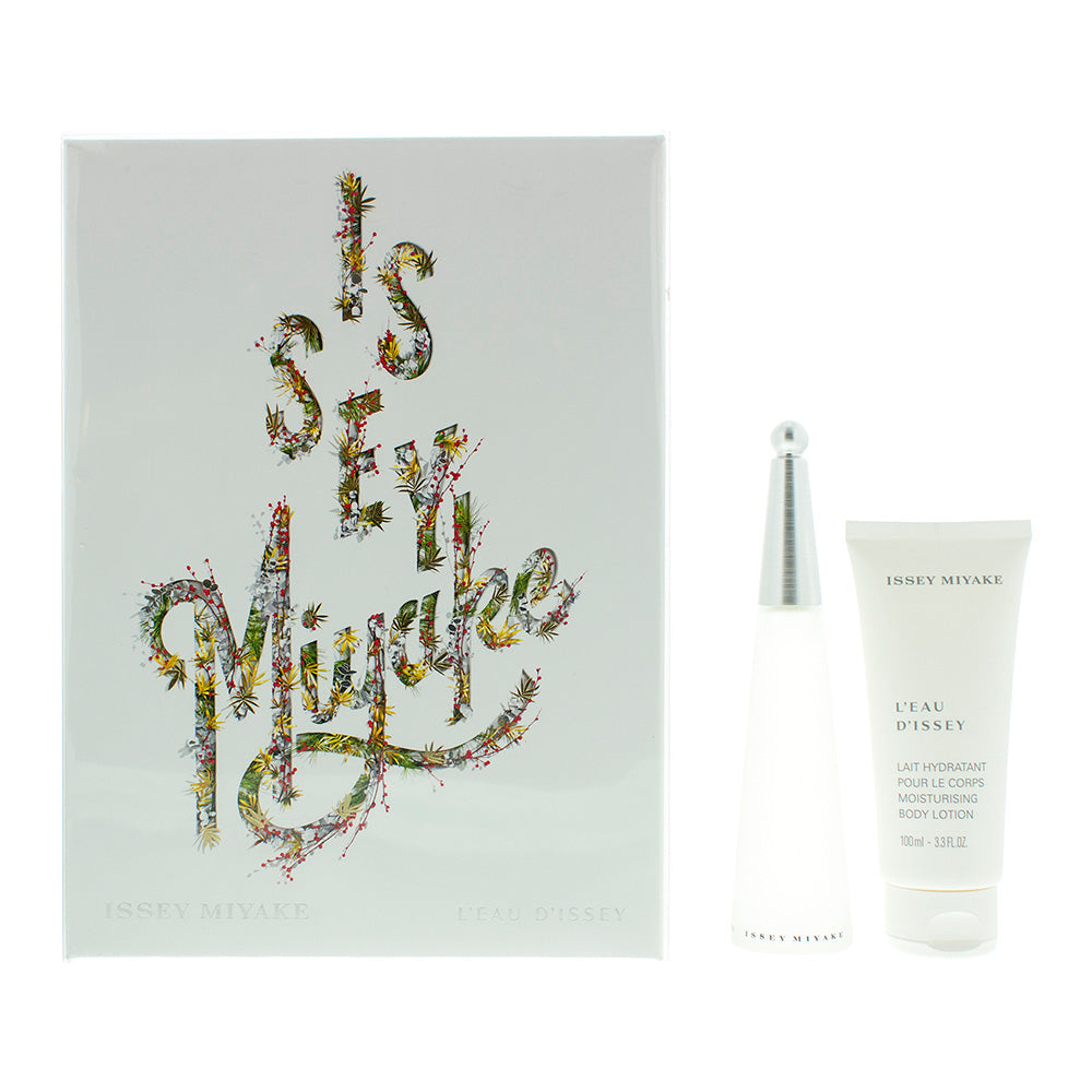 Issey Miyake L'Eau D'Issey 2 Piece Gift Set : L'Eau d'Issey Eau de Toilette 50ml - Body Lotion 100ml