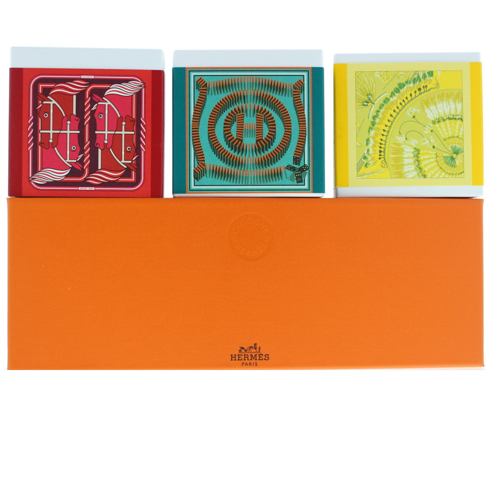 Hermès Collection Colognes Gift Set : 3 x 100g Soap 