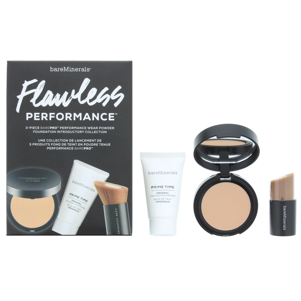 BareMinerals Flawless Performance 3 Pieces Gift Set - 06 Cashmere : BarePro Foun