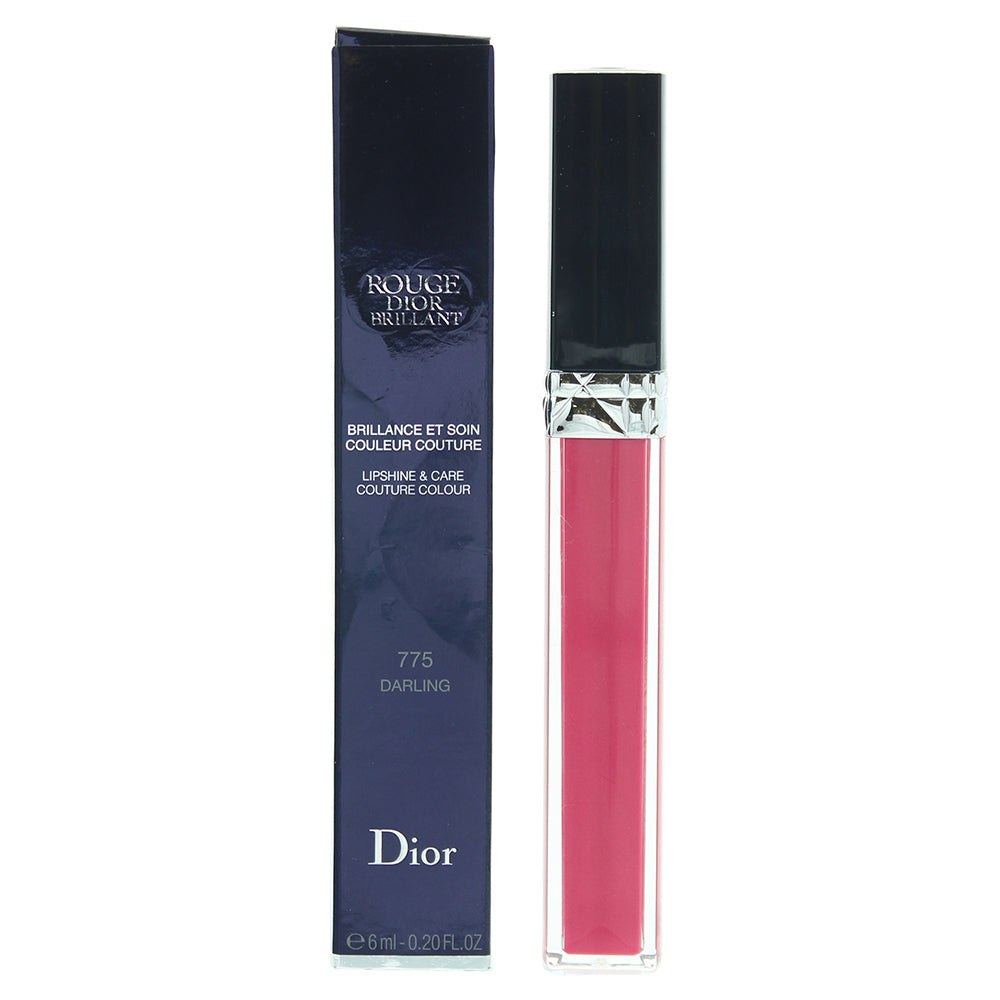 Dior Rouge Dior Brilliant Lipshine & Care Couture Colour 775 Darling Lip Gloss 6