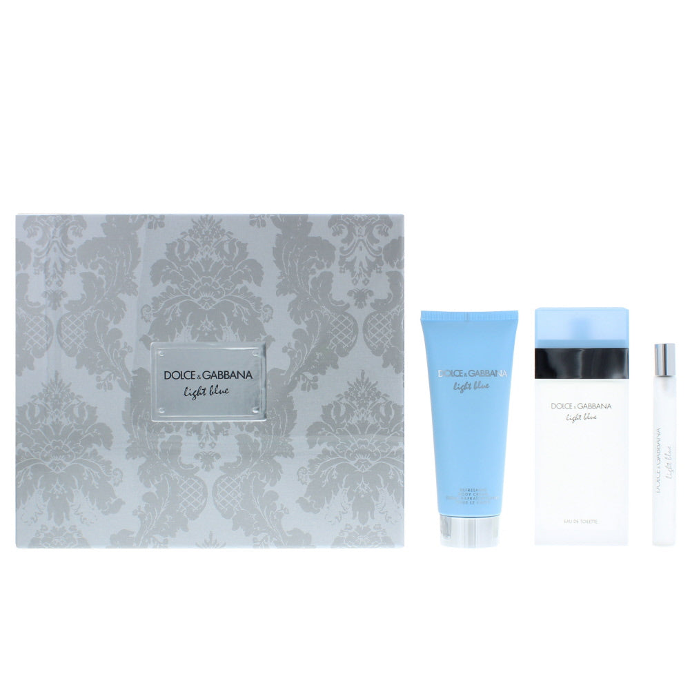 Dolce & Gabbana Light Blue Eau de Toilette 3 Pieces Gift Set : Eau de Toilette 1