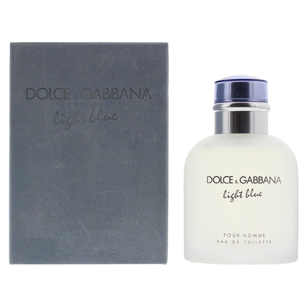 Dolce & Gabbana Light Blue Pour Homme Eau de Toilete 75ml Spray