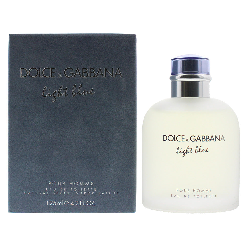 Dolce & Gabbana Light Blue Pour Homme Eau de Toilette 125ml Spray 