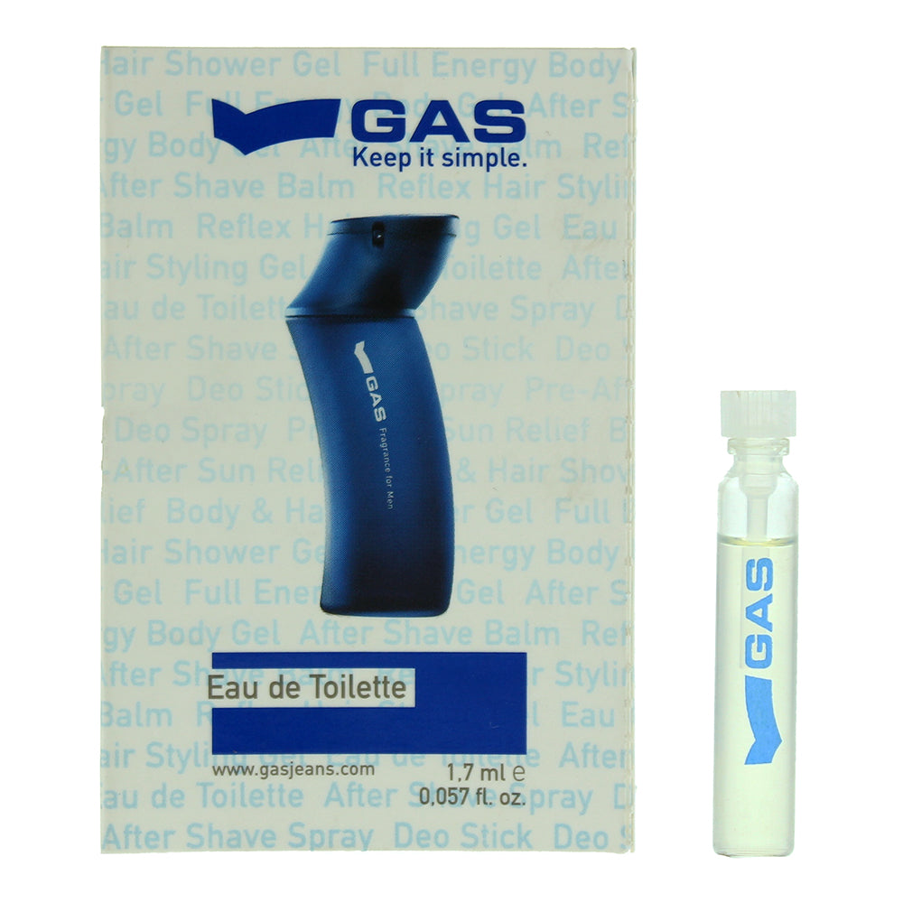 GAS For Men Eau de Toilette 1.7ml Vial