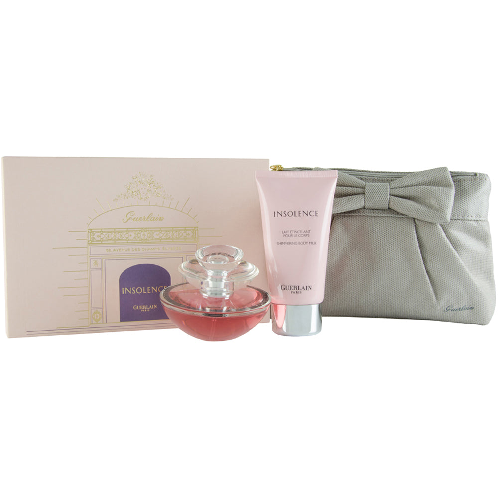 Insolence Eau de Toilette 3 Pieces Gift Set : Eau de Toilette 50ml - Body Milk 7