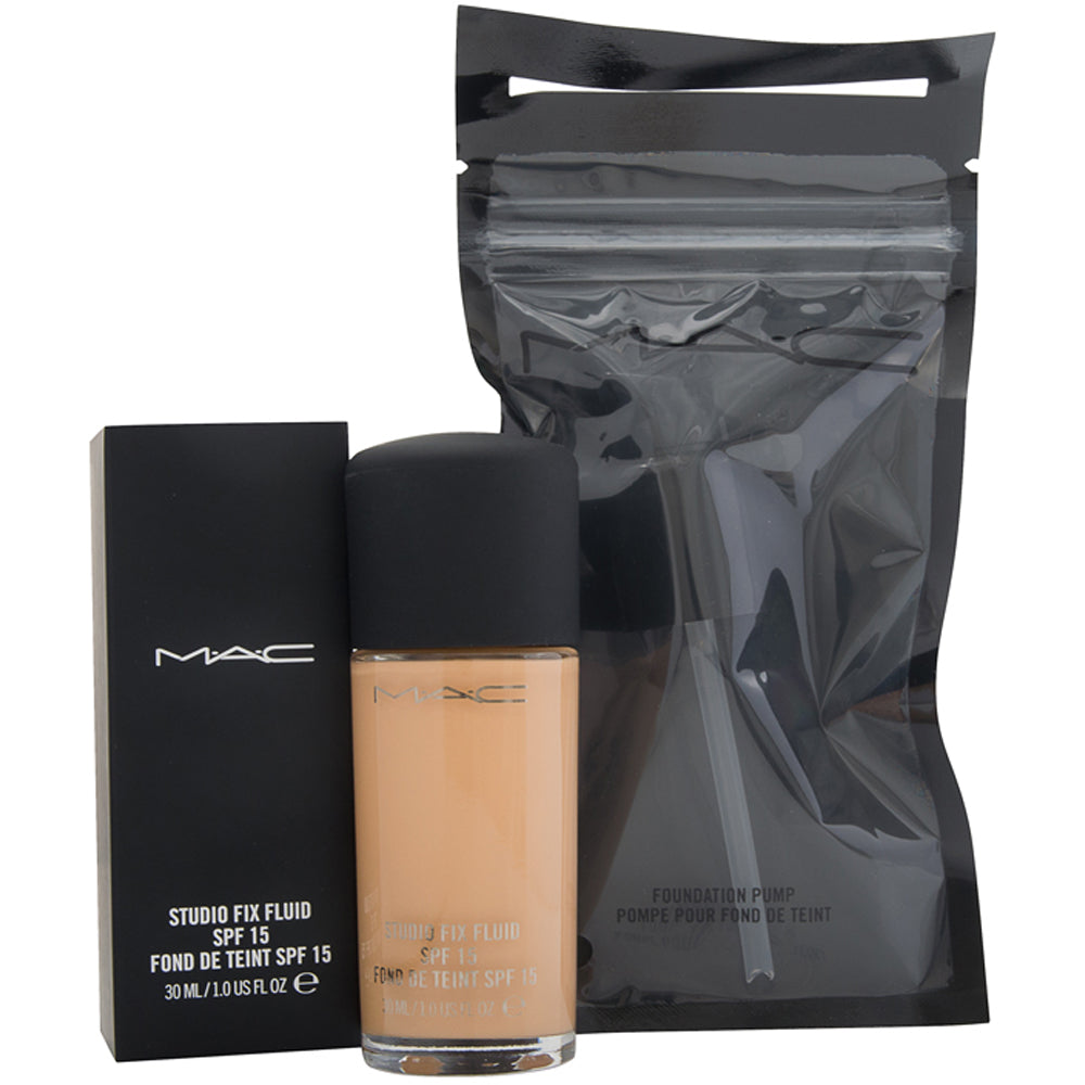 MAC Studio Fix Cosmetic Set Gift Set : MAC Studio Fix Fluid C5 SPF - Pump