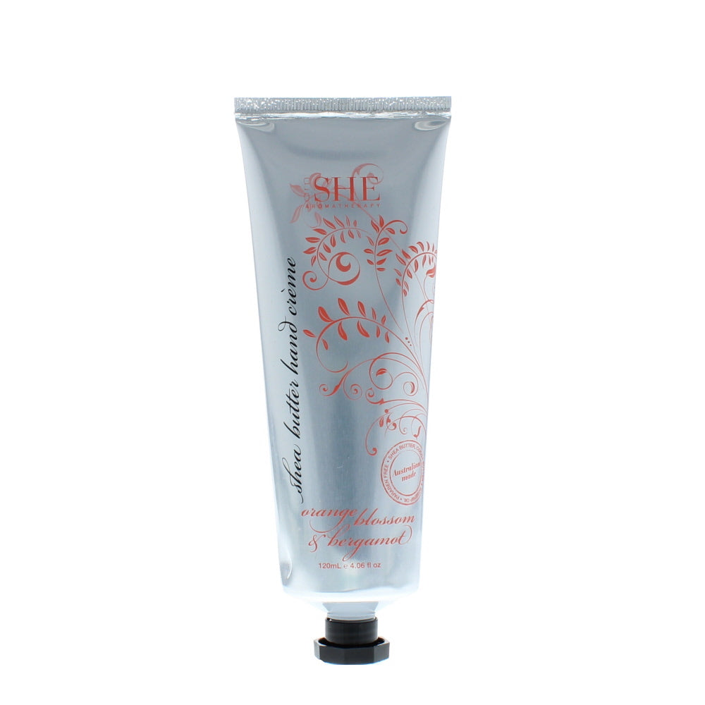 Om She Orange Blossom & Bergamot Shea Butter Hand Cream 120ml