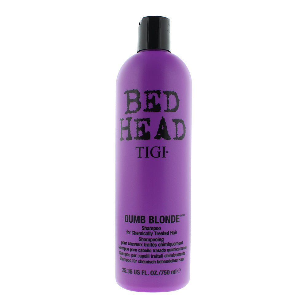 Tigi Bed Head Dumb Blonde Shampoo For Chemically Treated Hair 750ml