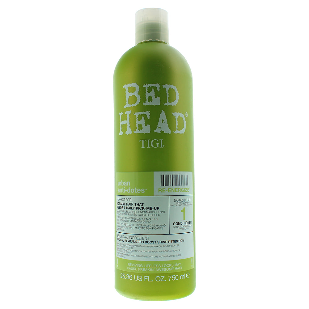 Tigi Bed Head Urban Antidotes Re-energize Daily Conditioner For Normal Hair 750m