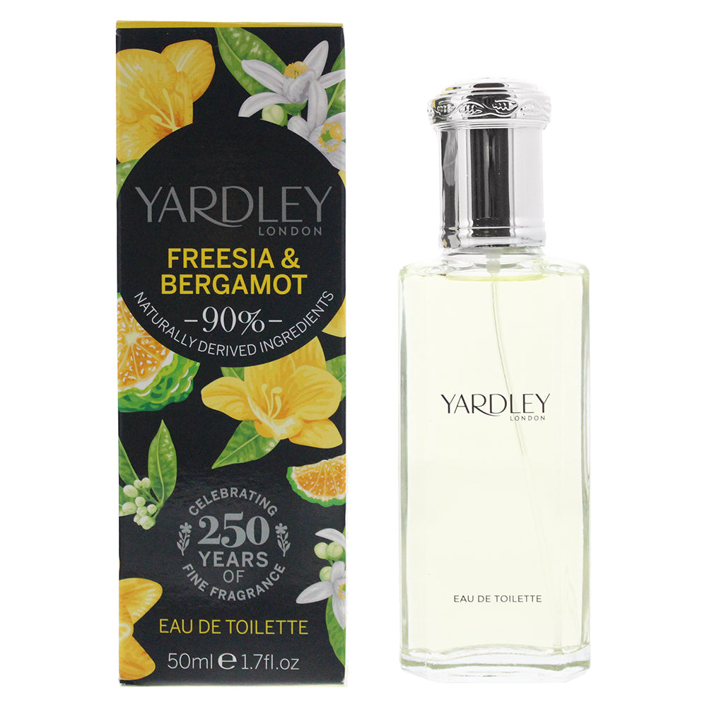 Yardley Freesia and Bergamot Eau de Toilette 50ml