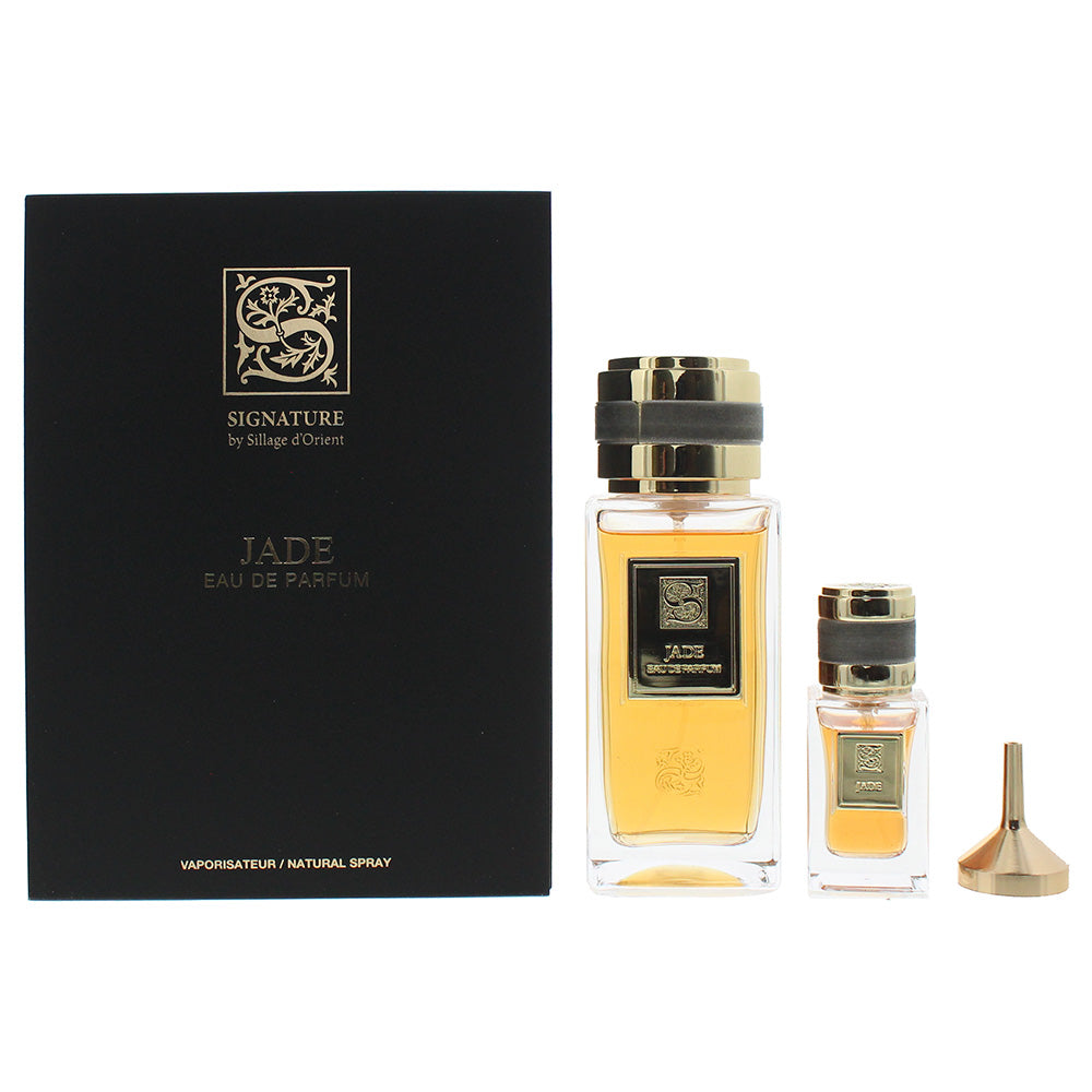 Signature Sillage D'Orient Jade 2 Piece Set : Eau De Parfum 100ml : Eau De Parfum 15ml