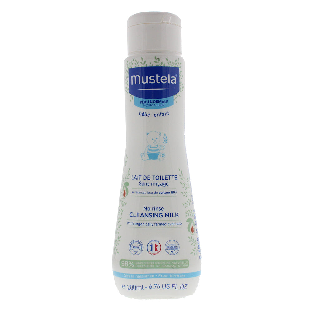 Mustela No Rinse Cleansing Milk 200ml