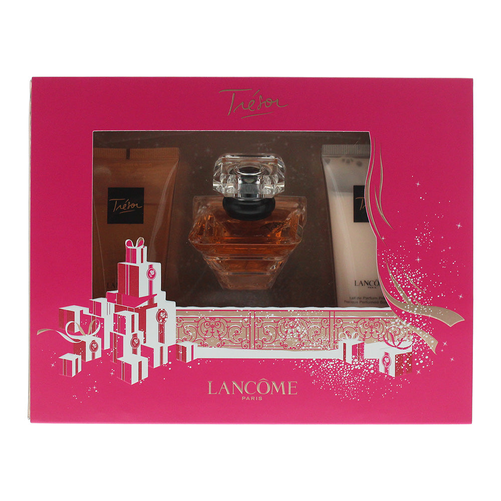 Lancôme Trésor 3 Piece Eau De Parfum 30ml Shower Gel 50ml Body Lotion 50ml