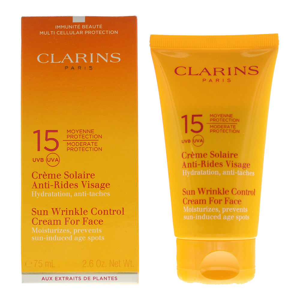 Clarins Sun Wrinkle Control Cream 75ml SPF15
