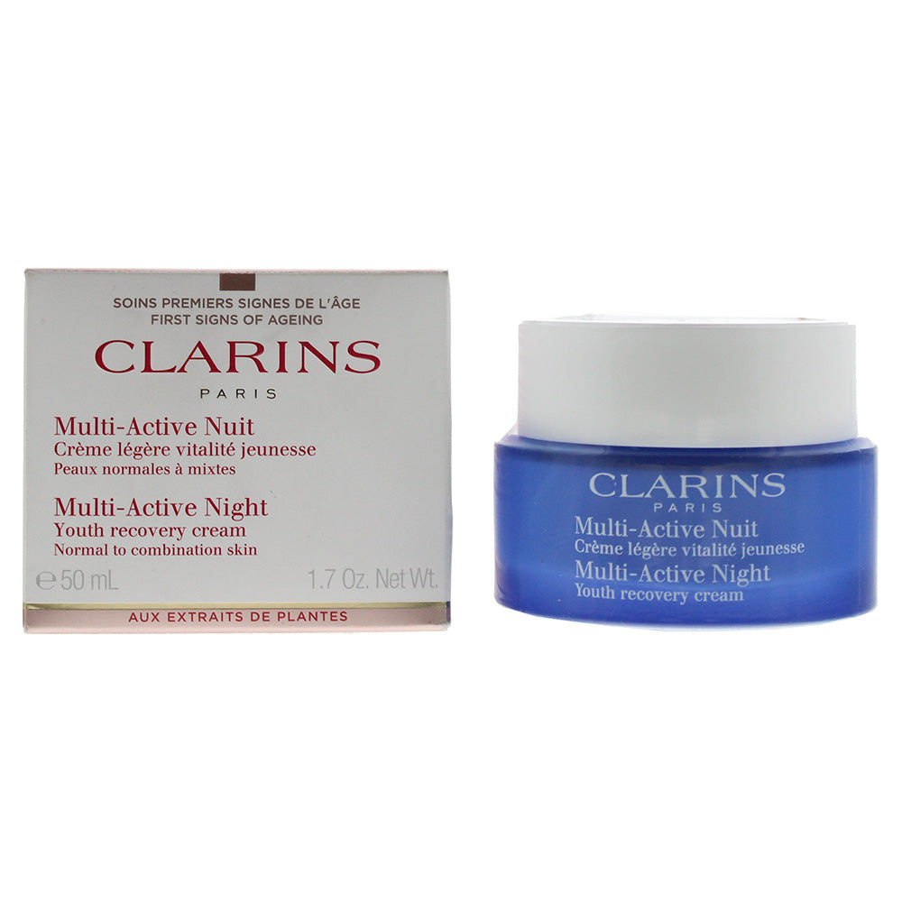 Clarins Multi-Active Night Cream 50ml for Normal to Combination Skin