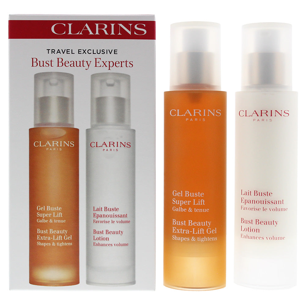 Clarins 2 Piece Gift Set: Bust Beauty Lotion 50ml - Bust Beauty Lifting Gel 50ml