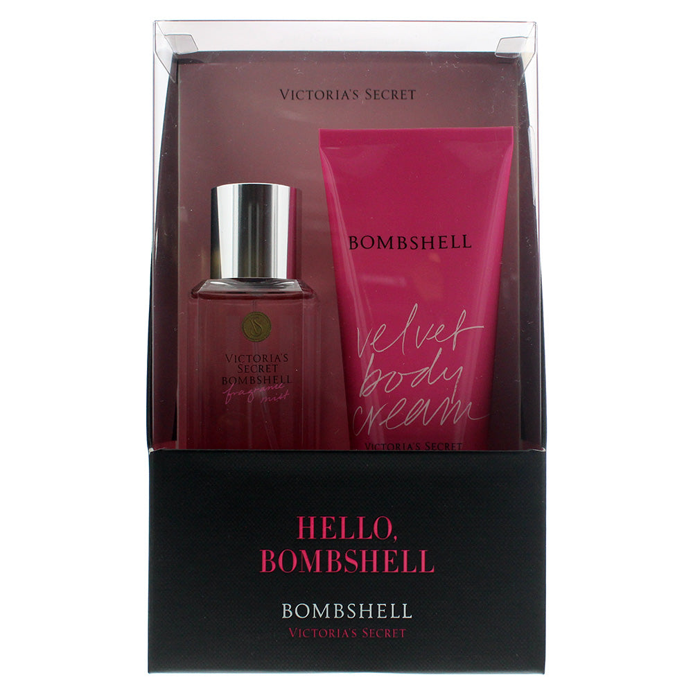 Victoria's Secret Hello Bombshell 2 Piece Gift Set:  Fragrance Mist 75ml - Fragrance Lotion 100ml