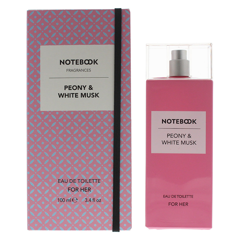 Aquolina Notebook Peony & White Musk Eau De Toilette 100ml