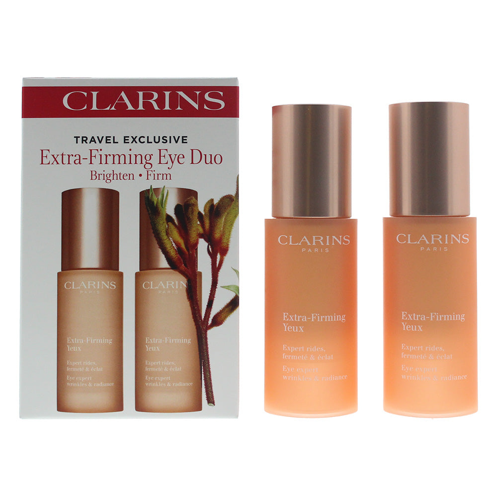 Clarins Extra-Firming 2 Piece Gift Set: Extra Firming Eye Duo 2 x 15ml