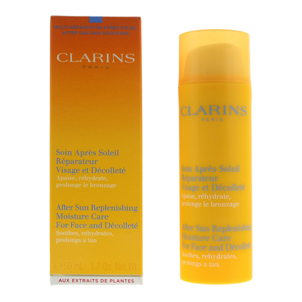 Clarins Aftersun Replenishing Moisture Care for Face and Decollete 50ml