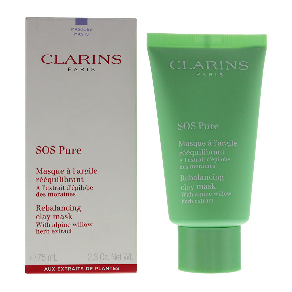 Clarins SOS Pure Rebalancing Clay Mask 75ml