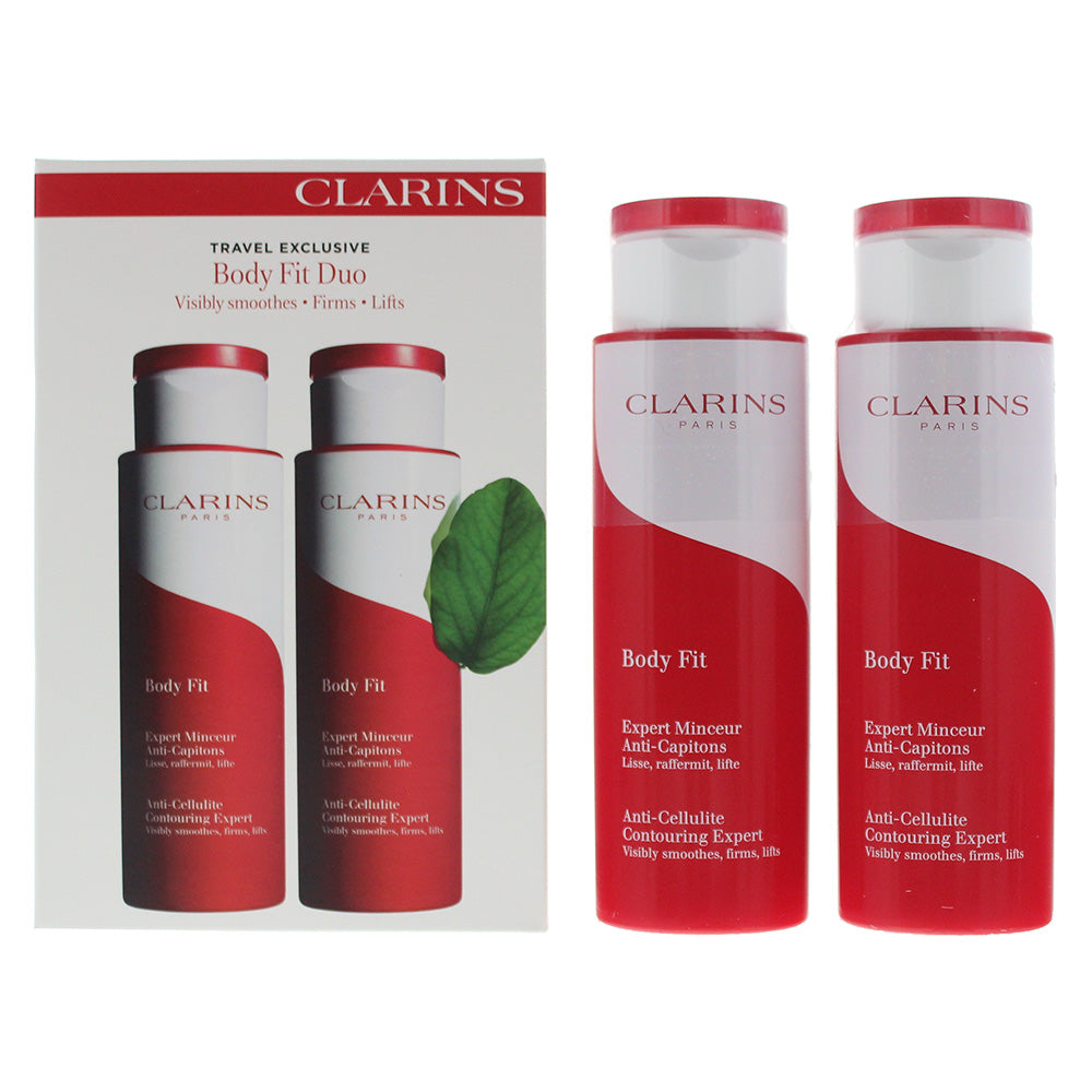 Clarins Body Fit 2 Piece Gift Set: Body Fit Duo 2 x 200ml