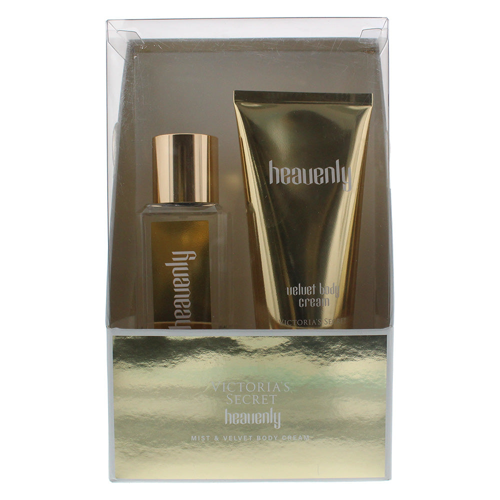 Victoria's Secret Heavenly 2 Piece Gift Set: Fragrance Mist 75ml - Body Cream 100ml