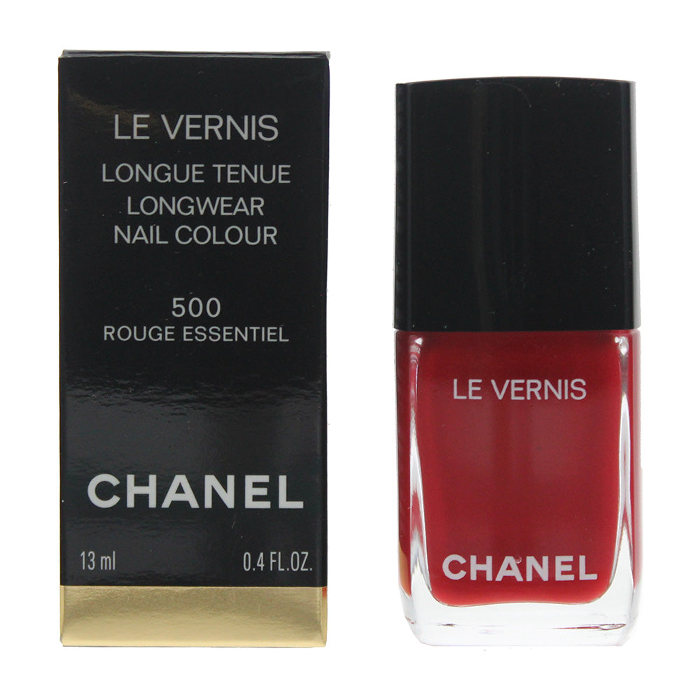 Chanel Le Vernis #500 Rouge Essential Nail Colour Polish 13ml