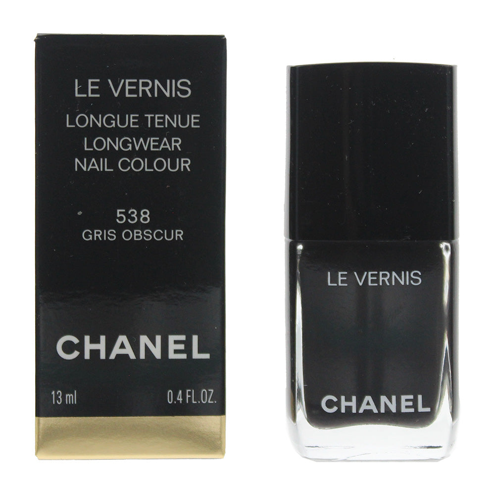 Chanel Le Vernis #538 Gris Onscur Nail Colour Polish 13ml