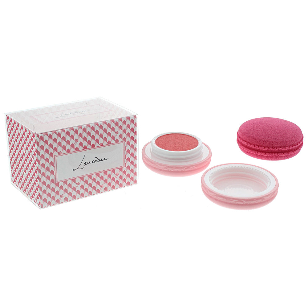 Lancôme La Petit Macaron Gift Set:  Blusher #02 Coral 2.5g & Blending Sponge