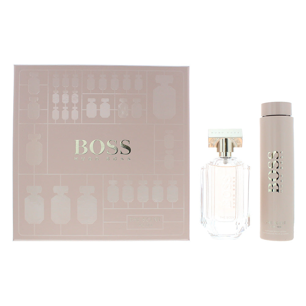 Hugo Boss The Scent For Her Eau De Parfum 2 Piece Gift Set: Eau De Parfum 100ml - Body Lotion 200ml