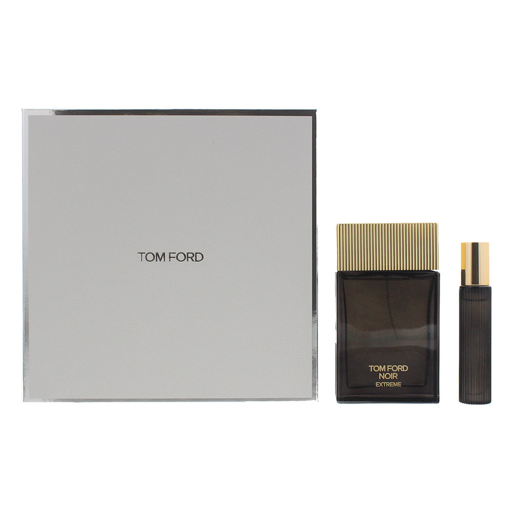 Tom Ford Noir Extreme Eau De Parfum 2 Piece Gift Set: Eau De Parfum 100ml - Eau De Parfum 10ml