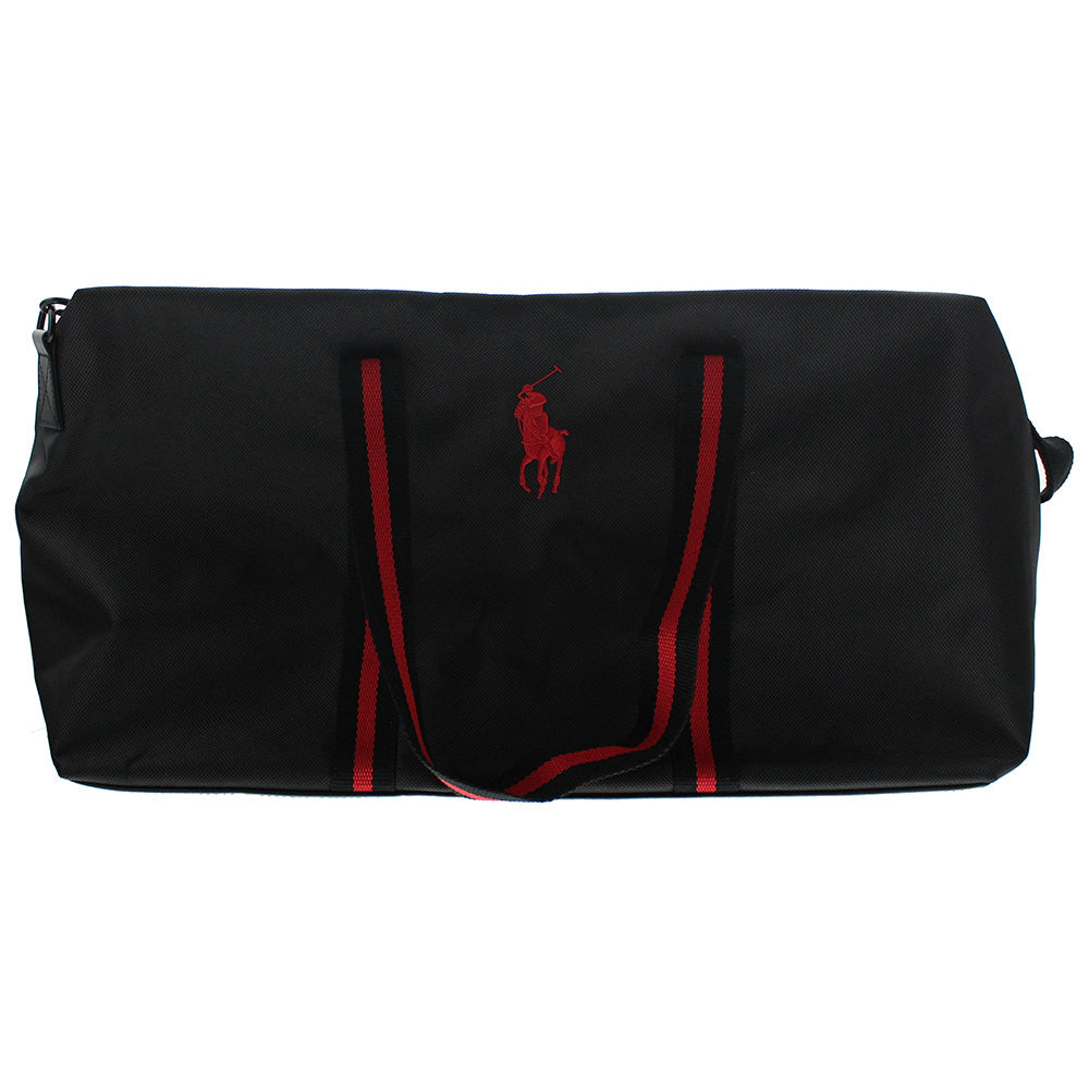 Ralph Lauren Polo Red & Black Weekend Bag