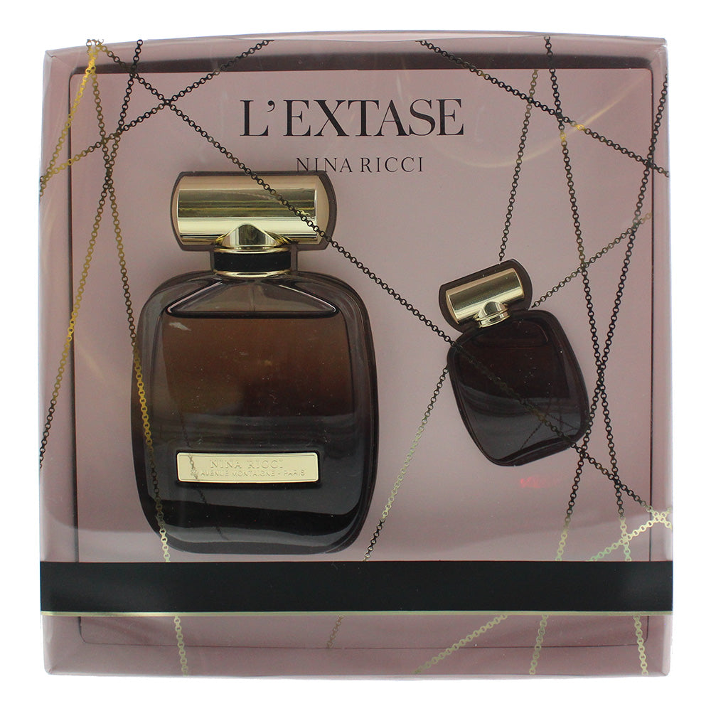 Nina Ricci L'extase Eau De Parfum 2 Piece Gift Set: Eau De Parfum 50ml - Eau De Parfum 5ml
