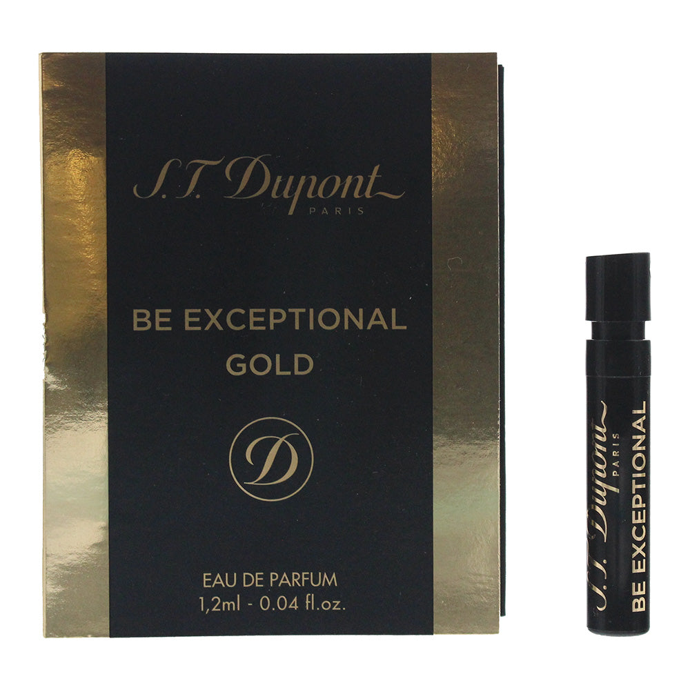 S.T. Dupont Be Exceptional Gold Eau De Parfum 1.2ml Vial