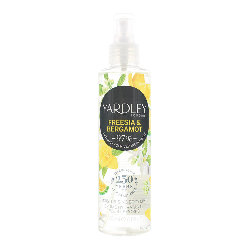 Yardley Freesia and Bergamot  Body Mist 200ml