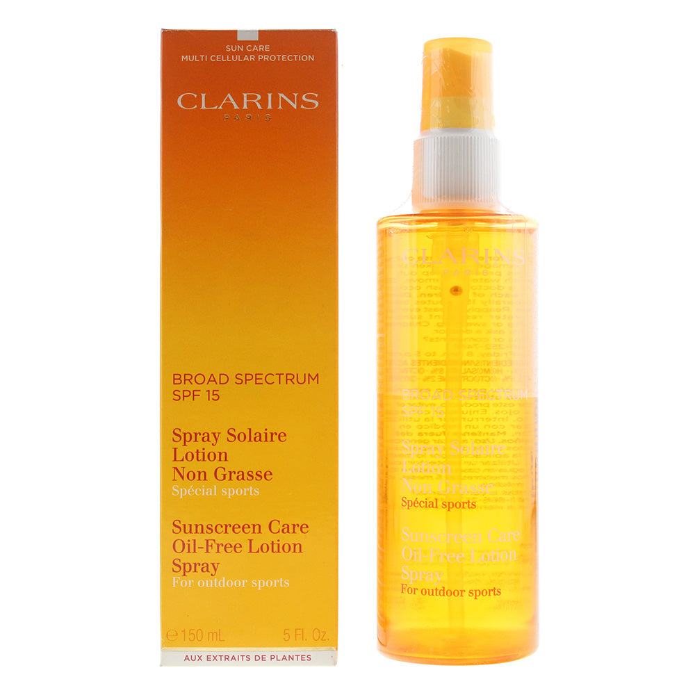 Clarins Sunscreen Oil Free Lotion Spray 150ml SPF15