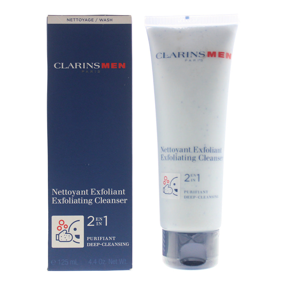 Clarins Men 2 in 1 Exfoliating Cleanser 125ml