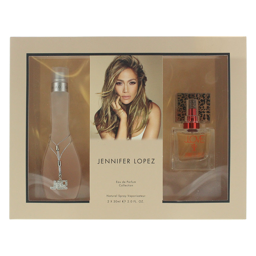 Jennifer Lopez Glow 2 Piece Gift Set: Glow Eau De Toilette 30ml - Love Eau De Toilette 30ml