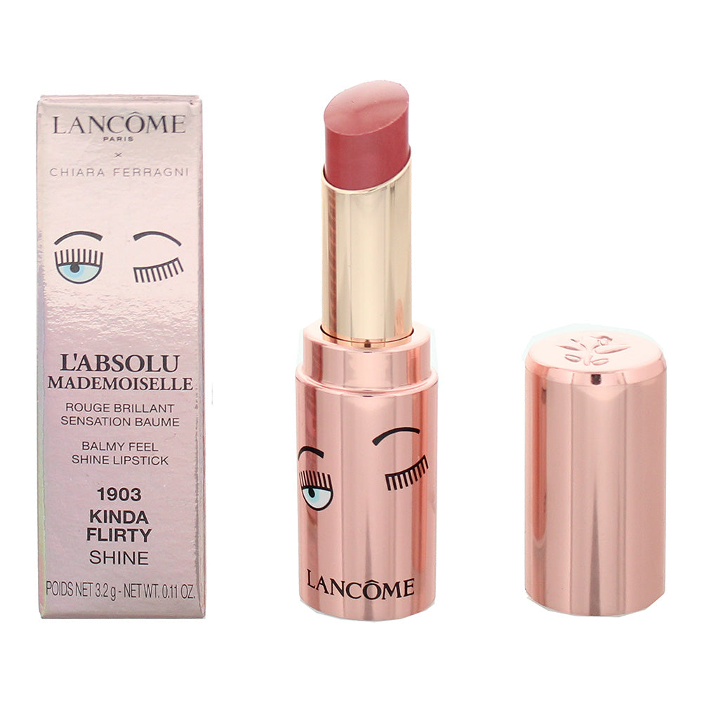 Lancome L'Absolu Mademoiselle X Chiara Ferragni 1903 Kinda Flirty Shine Lipstick 3.2g