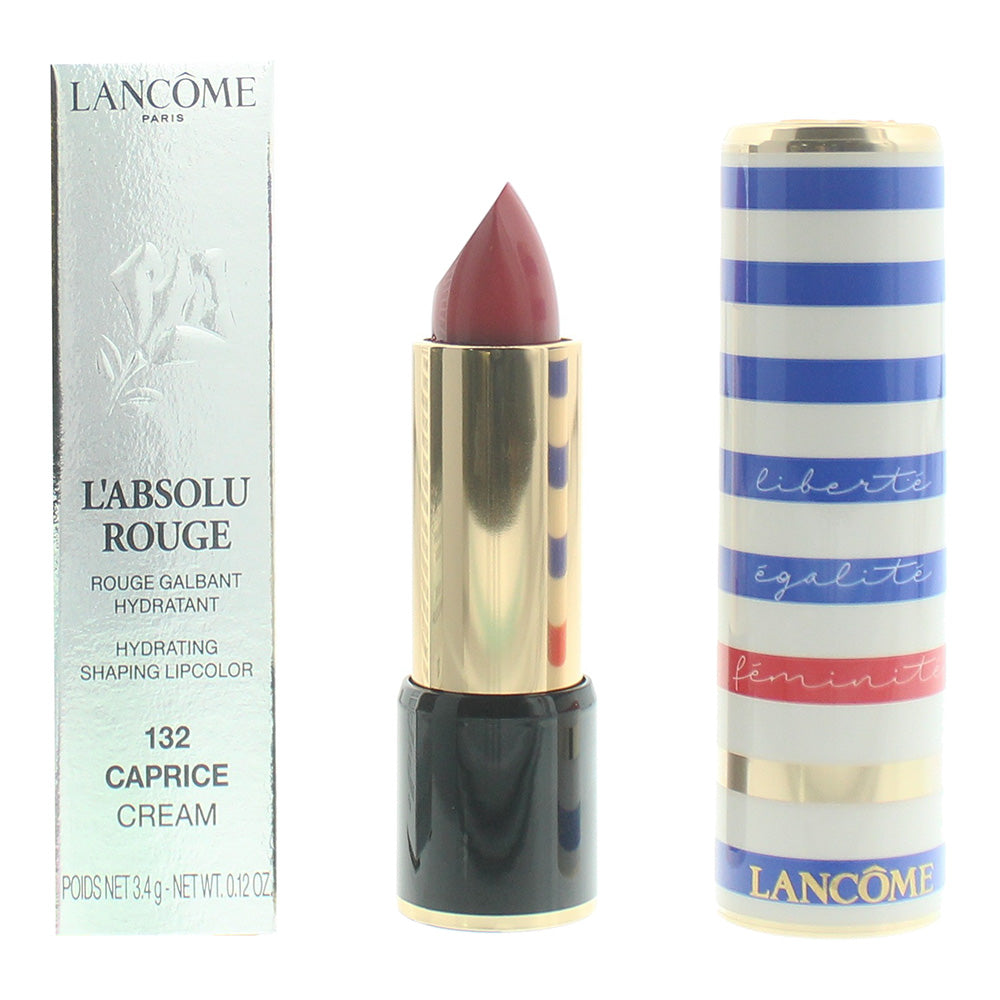 Lancome L'Absolu Rouge Cream Limited Edition 132 Caprice Lipstick 4ml
