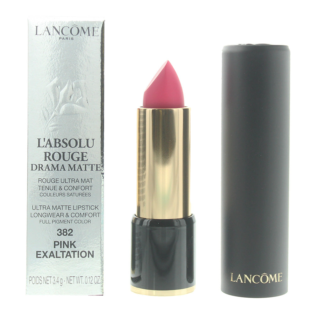 Lancome L'Absolu Rouge Drama Matte 382 Pink Exaltation Lipstick 4ml