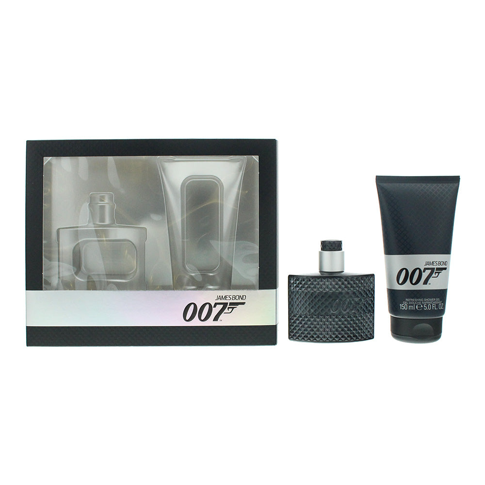 James Bond 007 2 Piece Gift Set: Eau De Toilette 50ml - Shower Gel 150ml