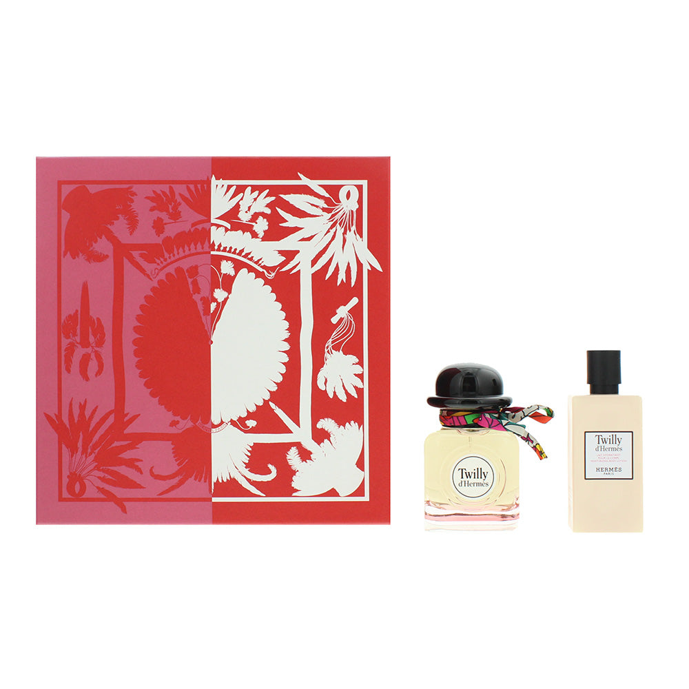 Hermes Twilly d'Hermes 2 Piece Gift Set: Eau De Parfum 85ml - Body Lotion 80ml