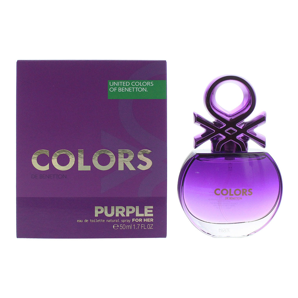 Benetton Colors Purple Eau De Toilette 50ml